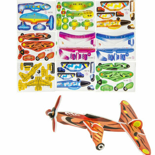 Avions en mousse pour pochette surprise (96 pi&egrave;ces)