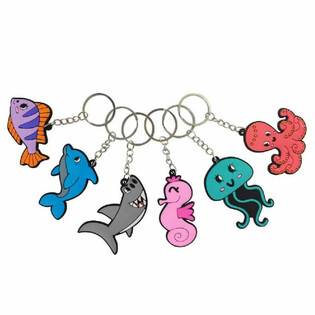 PORTE-CL&Eacute;S ANIMAUX MARINS (48 pcs)