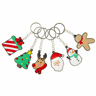 Mix de Porte-cl&eacute;s de No&euml;l (48 pcs.)
