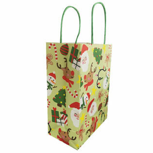 Sacs Cadeaux de No&euml;l en Papier (12 pi&egrave;ces)