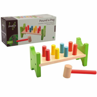 JOUECO - Banc &agrave; marteler en bois - D&egrave;s 12 mois (1 pce)
