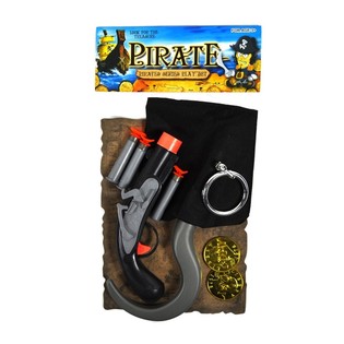 Panoplie de Pirate 9 pi&egrave;ces (6 pi&egrave;ces)