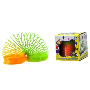 Ressort Magique Arc-en-Ciel en Bo&icirc;te &Oslash; 6,5 cm (24 pcs)